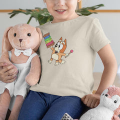 BLUEY Bingo With Xylophone Happy Blue Kids TV Design