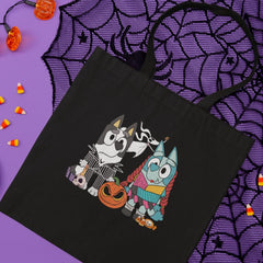 BLUEY Halloween Jack & Sally Design