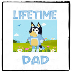 Dad Bandit Blue Kids TV Design