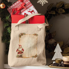 Christmas Santa Letter Pattern Design