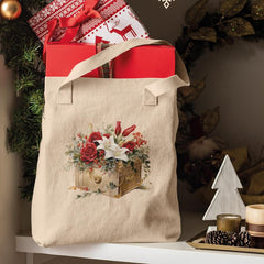 Christmas Flower Box Gifts Pattern Design
