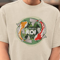 Koi Fish Aesthetic Pattern Design