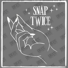 Wednesday Addams Snap Twice Design