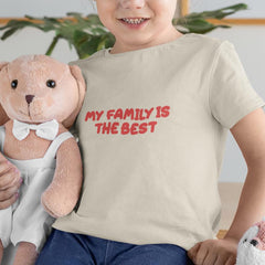 My Family Is The Best Bluey Quote Kids Design