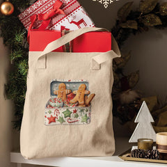 Christmas Biscuits Gingerbread Merry Xmas Pattern Design