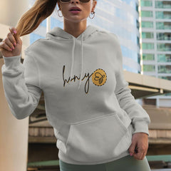 Bee Honey Text Bumblebee Pattern Design