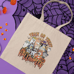 BLUEY Happy Halloween Trick Or Treat Design