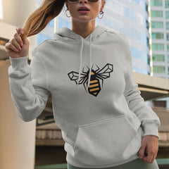 Bee Geometric Bumblebee Pattern Design