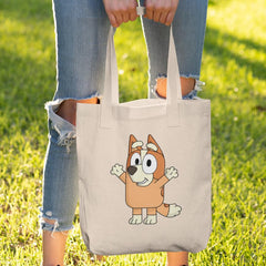 BLUEY Bingo Happy Smiling With Hands Up Blue Kids TV Design