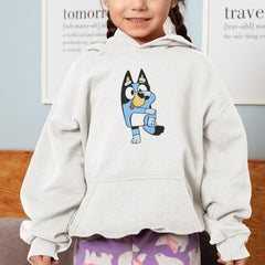 BLUEY Funny Happy Blue Kids TV Design