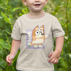 BLUEY Bingo Waving Blue Kids TV Design