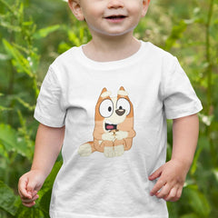 BLUEY BINGO Sitting Happy Blue Kids TV Design