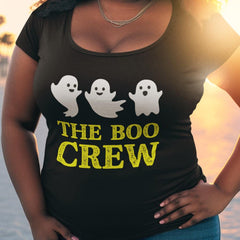 The Boo Crew Halloween Ghost Design