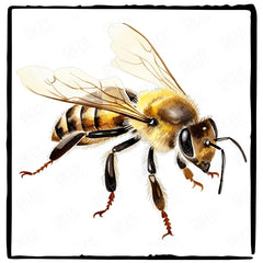 Beautiful Bumblebee Pattern Design