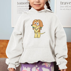 BLUEY Indy Standing Left Blue Kids TV Design