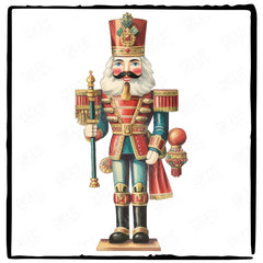 Christmas Nutcracker Pattern Design