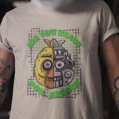 Are You Ready For Freddy? Chick Scary Game Film Pattern Design