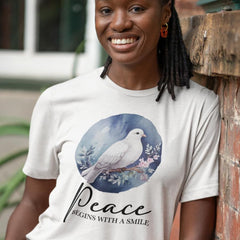 Night Time Elegant White Dove Design