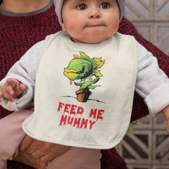 Feed Me Mummy Funny Baby Pattern Design