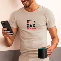 Dad Of 4 Boys Design