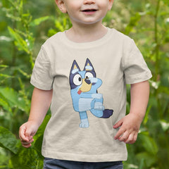 BLUEY Funny Blue Kids TV Design