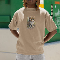 Kitten Cute Cat In Natural Environment Design