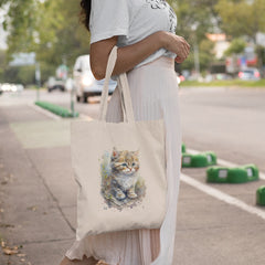 Kitten Cute Cat In Natural Environment Design