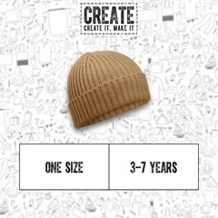 Organic Cotton Kids Beanie - B341B